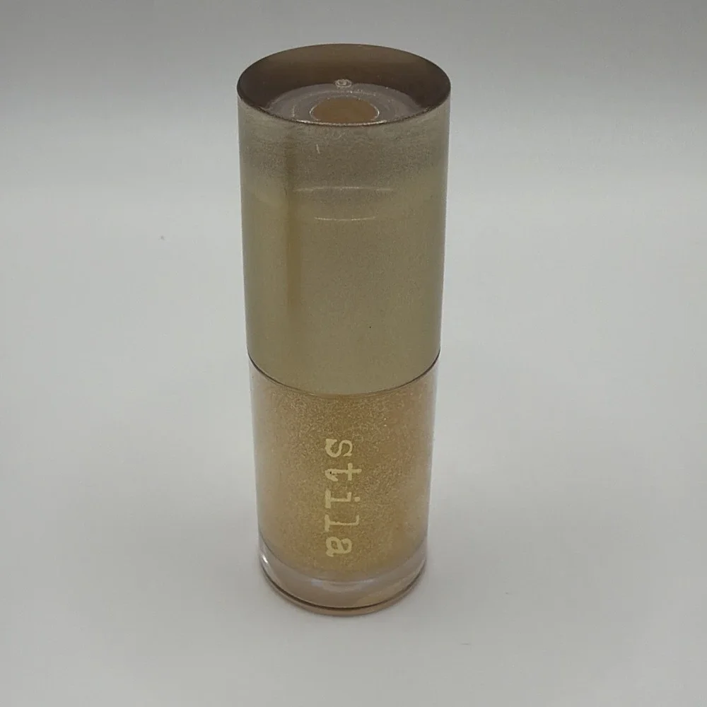 Stila Heaven's Dew Gel Lip‎ Oil Stardust 5.35mL New In Box Gold Glitter